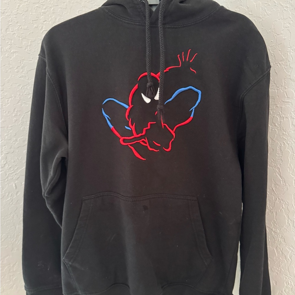Black Graphic Hoodie